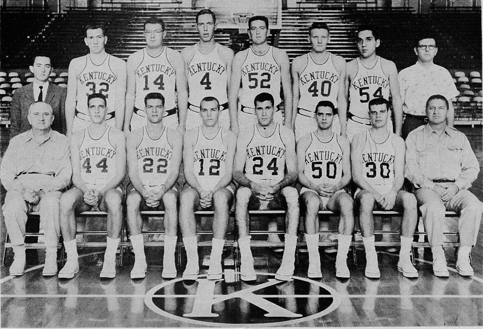 1958 1959 Kentucky Basketball Roster Walter s Wildcat World