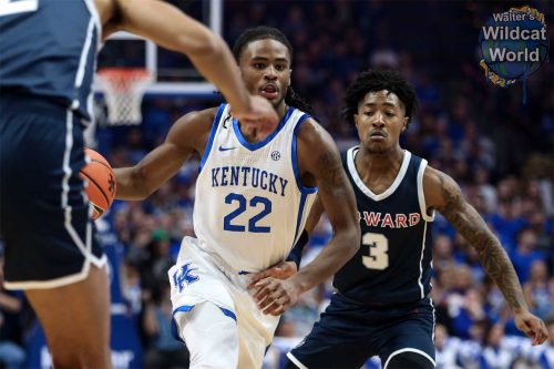Kentucky vs Howard, November 7, 2022, Lexington, Kentucky, USA. Photo by Walter Cornett / Three Point Shots