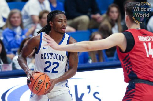 Kentucky vs Duquesne, November 11, 2022, Lexington, Kentucky, USA. Photo by Walter Cornett / Three Point Shots