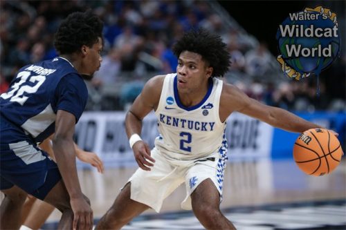 2022 NCAA Tournament, 1st Round, Kentucky vs St. Peters, March 17, 2022, Indianapolis, Indiana, USA. Photo by Walter Cornett / Three Point Shots