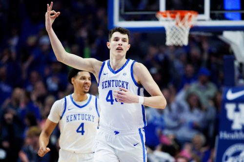 Zvonimir Ivisic.Kentucky beat Georgia 105-96.Tommy Quarles | UK Athletics